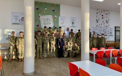 Pályára irányító előadás a középiskolás kadétok számára