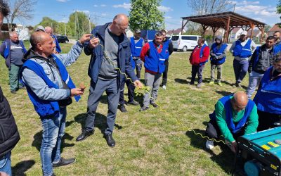 Önkéntesek képzése a Bodrogköz árvízi biztonságáért Karcsán